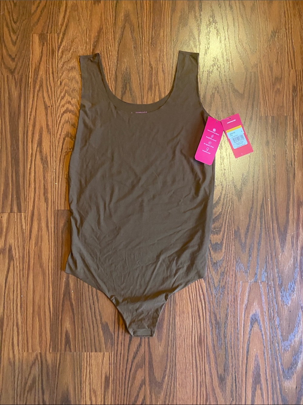Commando brown bodysuit.